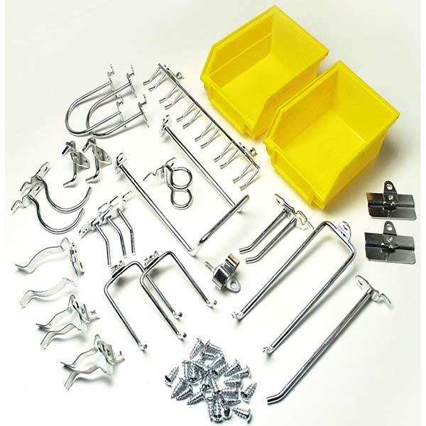 8" DuraHook Double Closed End Loop for Pegboard alt 30