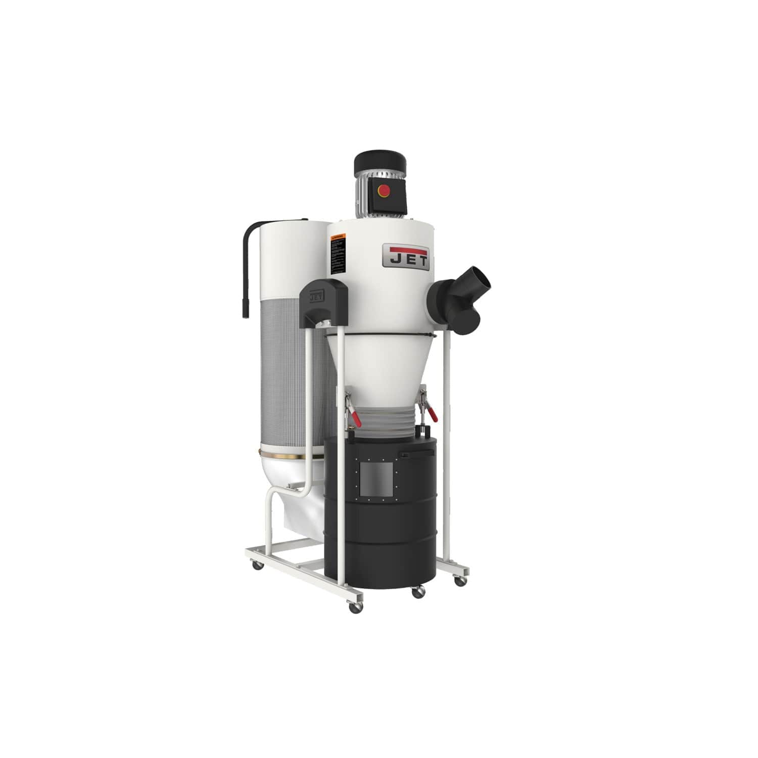Cyclone Dust Collector with 2-Micron Canister Filter - 1-1/2 HP 1 Ph 115V - JCDC-1.5 alt 5