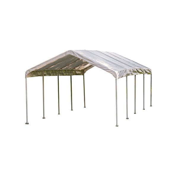 Super Max 12' x 26', 5-Rib Canopy, White alt 0