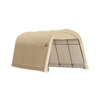 Auto Shelter 10' x 15' x 8' RoundTop Instant Garage, Sandstone alt 0