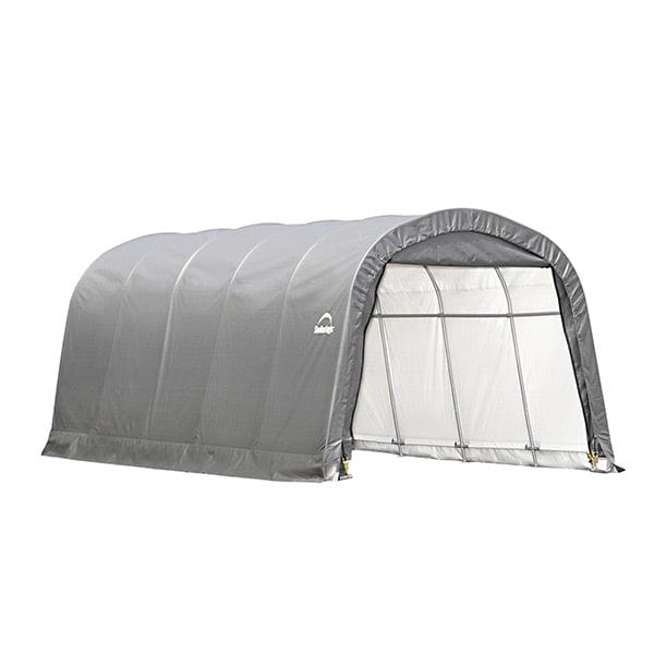 Garage-in-a-Box 12' x 20' x 8', RoundTop Style, Gray alt 0