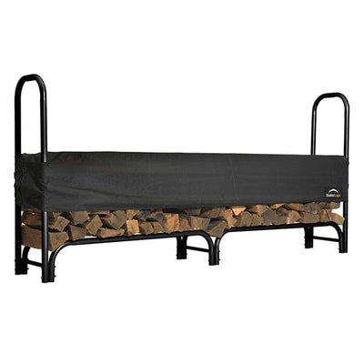 Firewood Rack-in-a-Box Heavy Duty with Cover, 8' alt 0