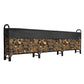 Firewood Rack-in-a-Box Heavy Duty with Cover, 12' alt 0