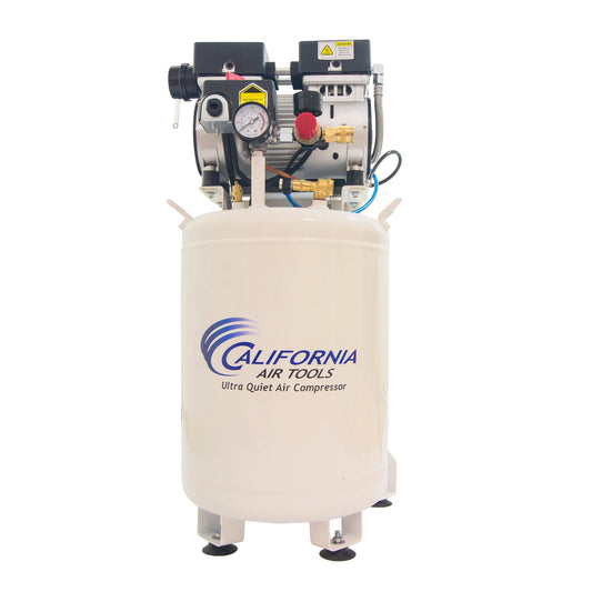 1HP 10 Gallon Oil-Free Steel Tank Air Compressor with Air Drying System and Aftercooler alt 0