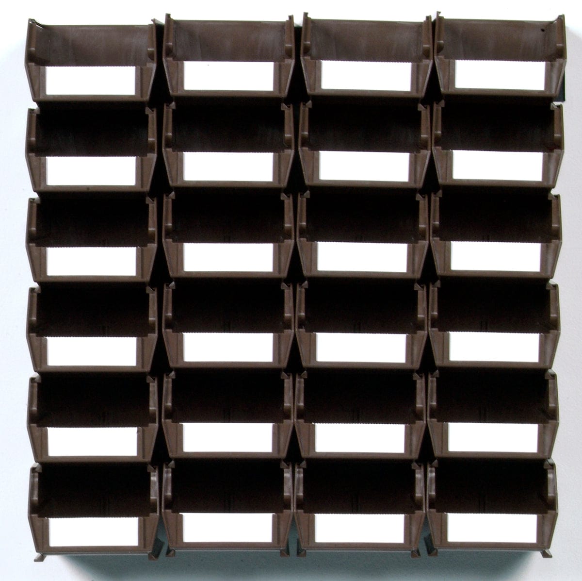Brown 26 PC Wall Storage Unit - Small alt 0