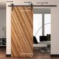 Black Solid Steel Sliding Rolling Barn Door Hardware Kit for alt 2