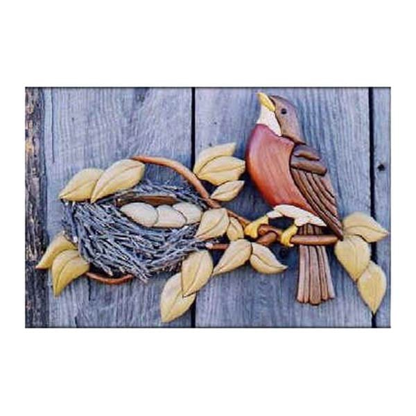 Robin Intarsia Pattern alt 0