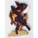 Black Birds Intarsia Pattern alt 0