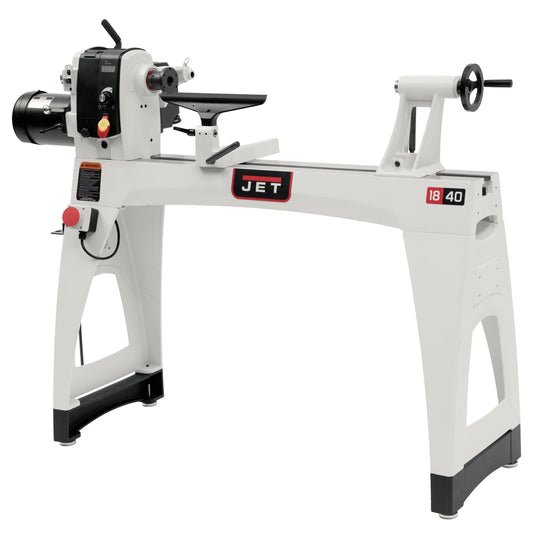 18" x 40" EVS Woodworking Lathe - 2 HP 230V - JWL-1840EVS alt 0