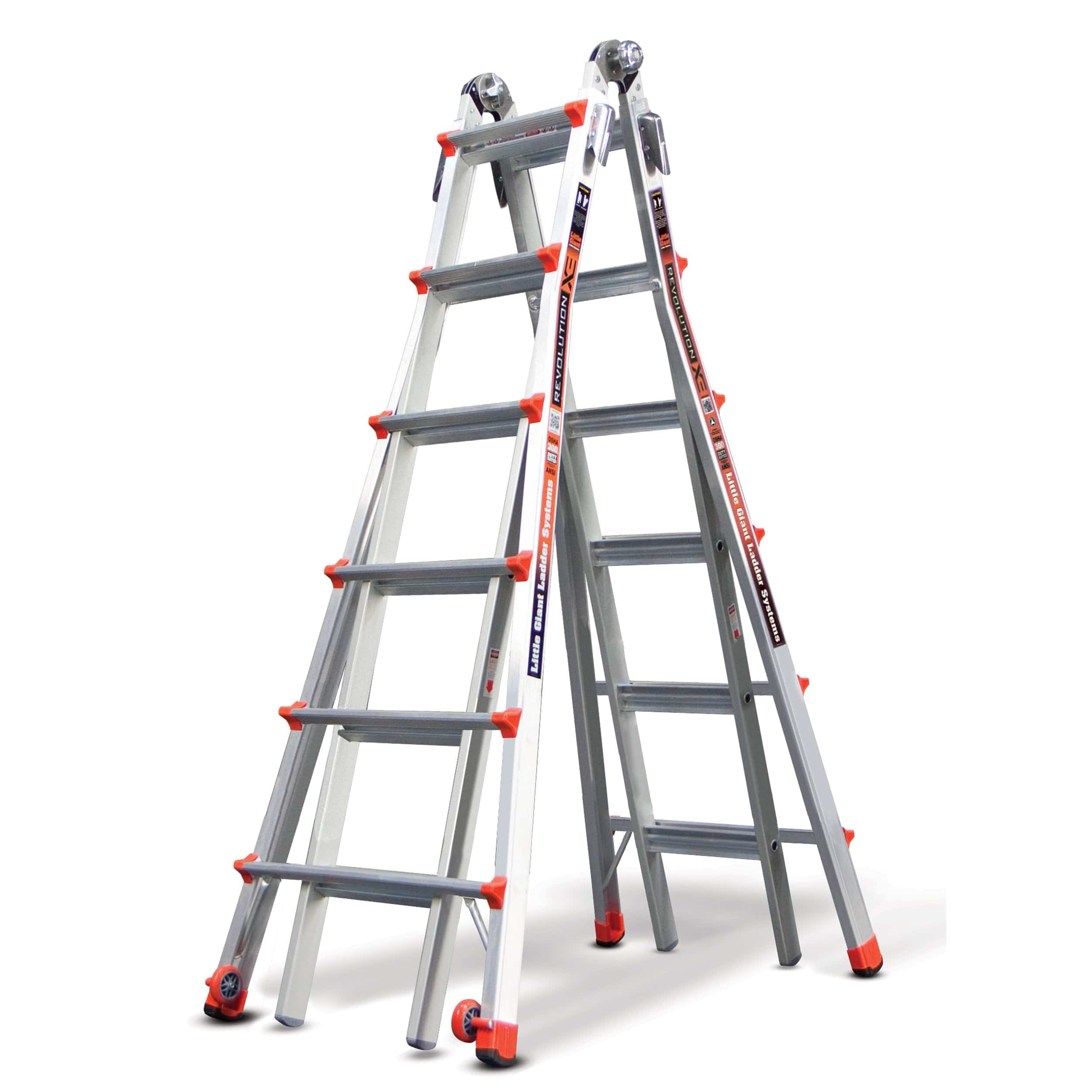 Giant Ladder Rounded Little Giant Ladders Revolution 26 Without Ratchet Leveler | Woodcraft