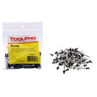 Pull Rivets, Black, 1/8", 100-Pack alt 0