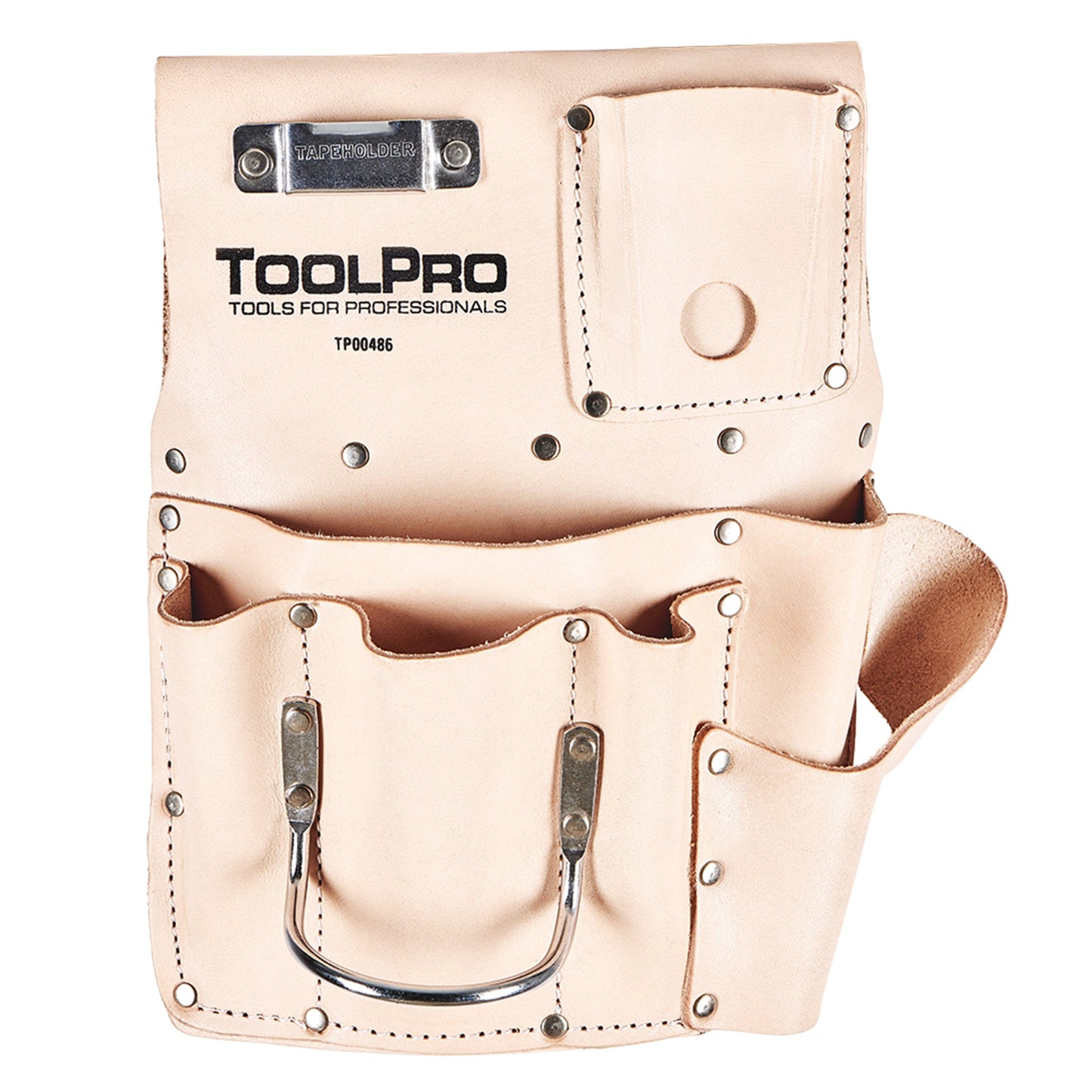 8-Pocket Drywall Pouch, Left Handed, Top Grain Leather alt 0