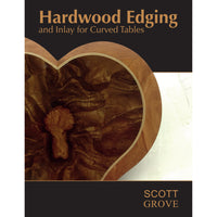 Hardwood Edging and Inlay for Curved Tables