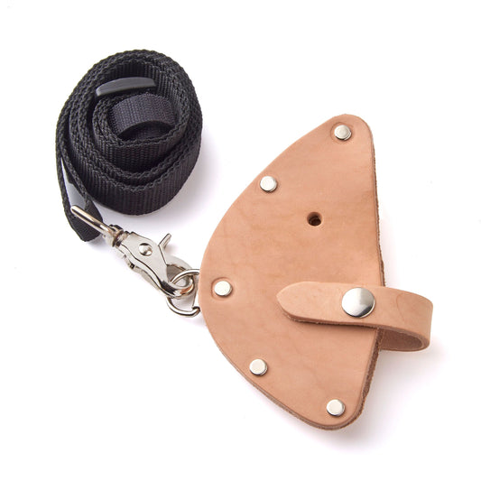 Deluxe Leather Sheath with Shoulder Strap and Belt Loop alt 0