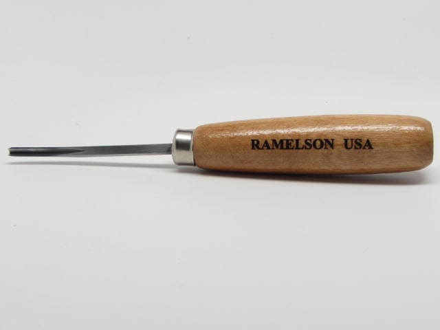 Woodcarving Gunsmith Veiner Line Restoration Tool 5/32 60 de alt 0
