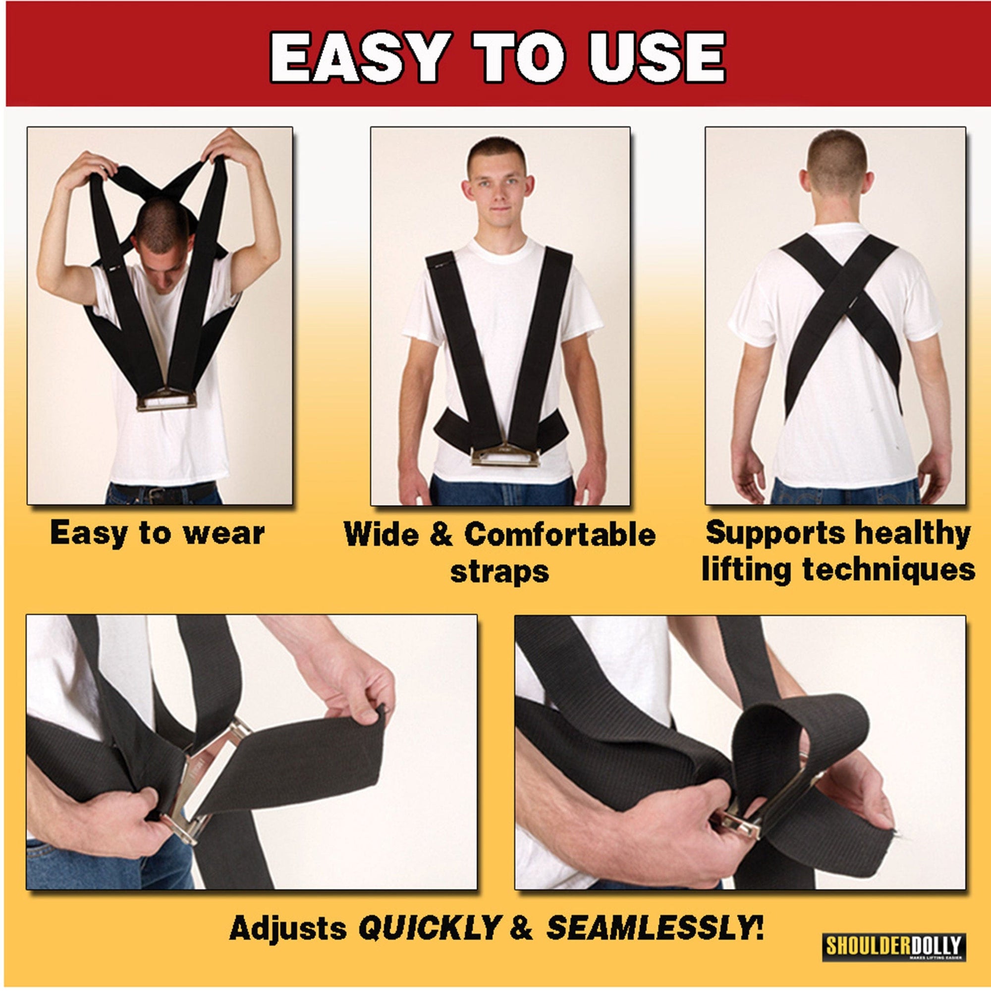 ShoulderDolly Lifting and Moving Strap alt 0