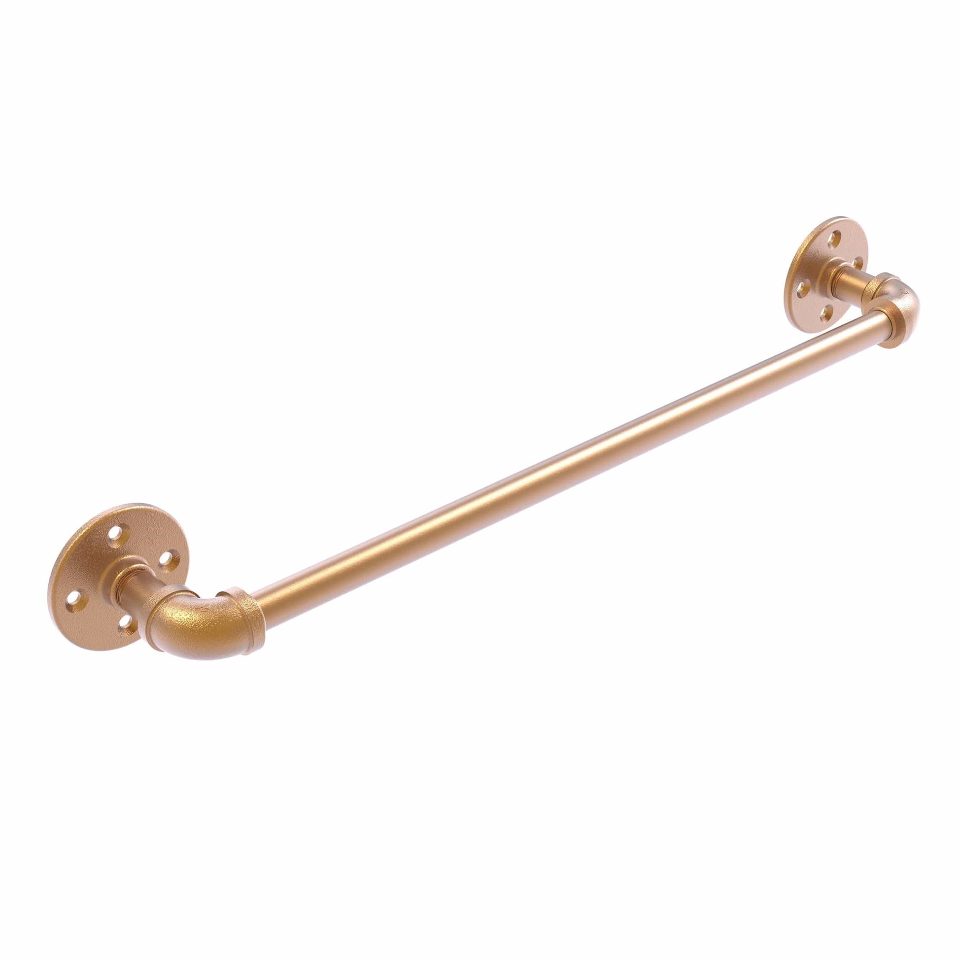  24" Towel Bar, Brushed Bronze Finish alt 0