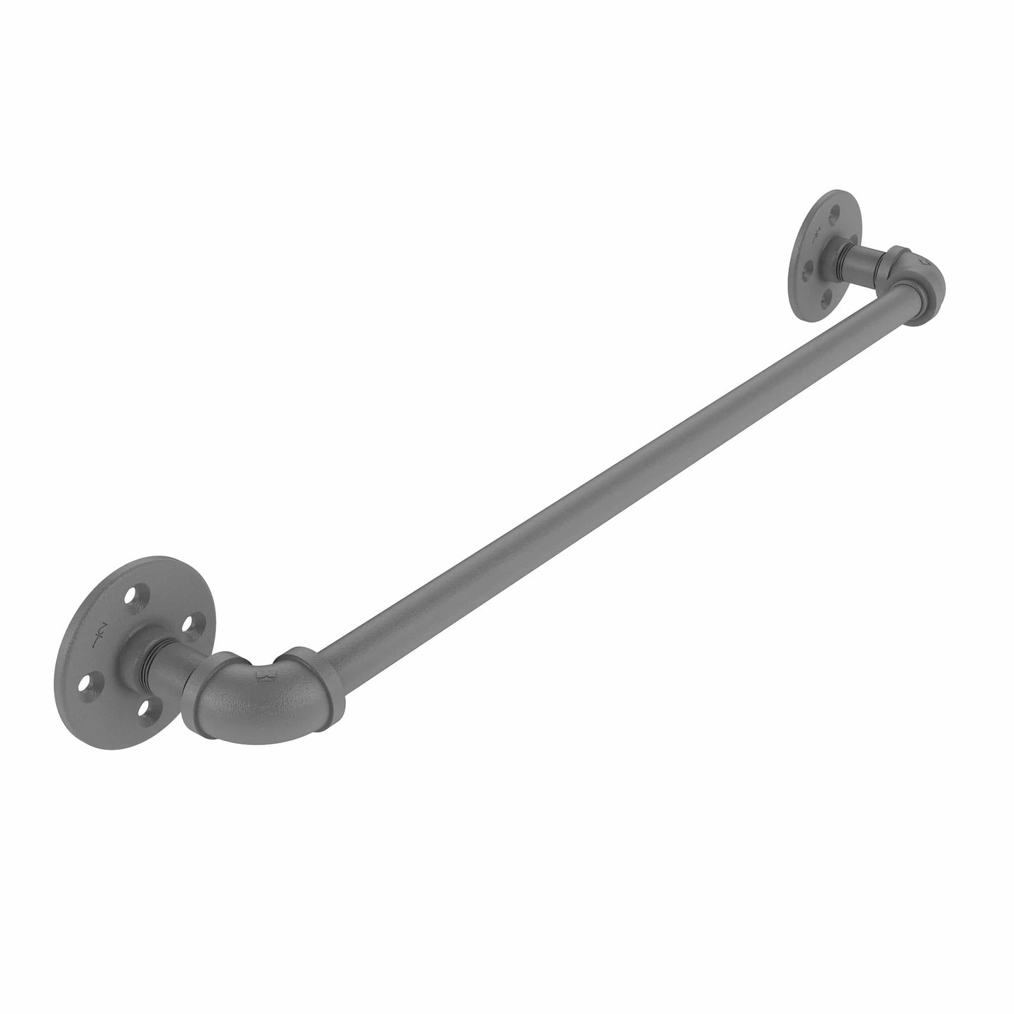  30" Towel Bar, Matt Gray Finish alt 0