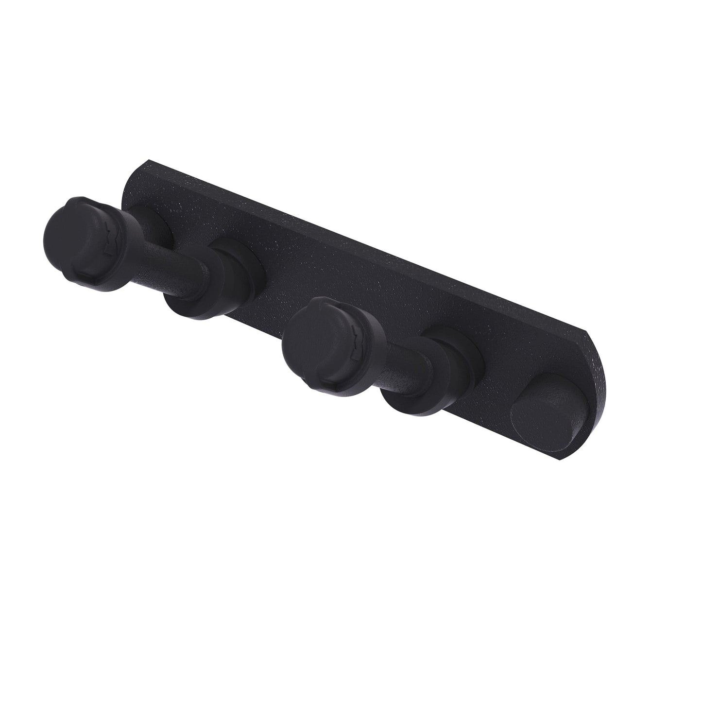  2 Position Multi Hook, Matt Black Finish alt 0