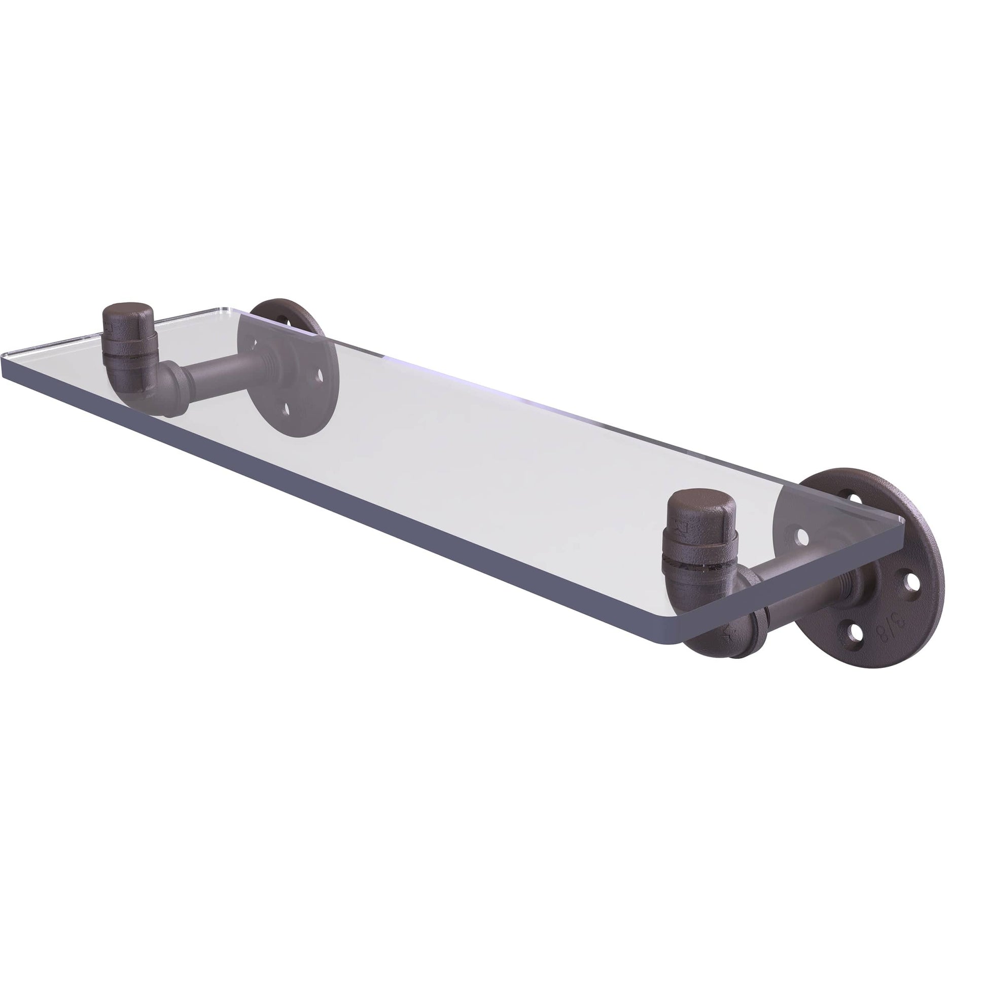  16" Glass Shelf, Oil Rubbed Bronze Finish alt 0