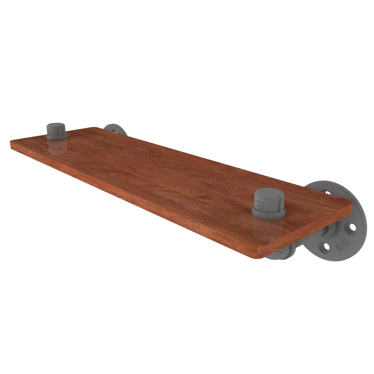  16" Ironwood Shelf, Matt Gray Finish alt 0