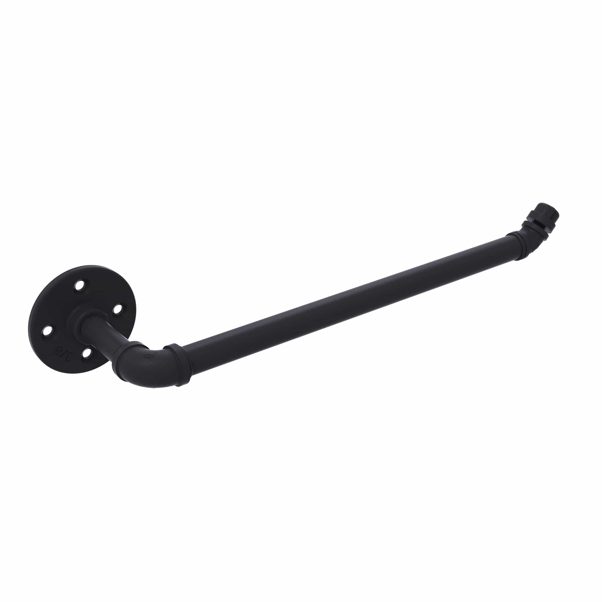  Wall Mounted Paper Towel Holder, Matte Black Finish alt 0