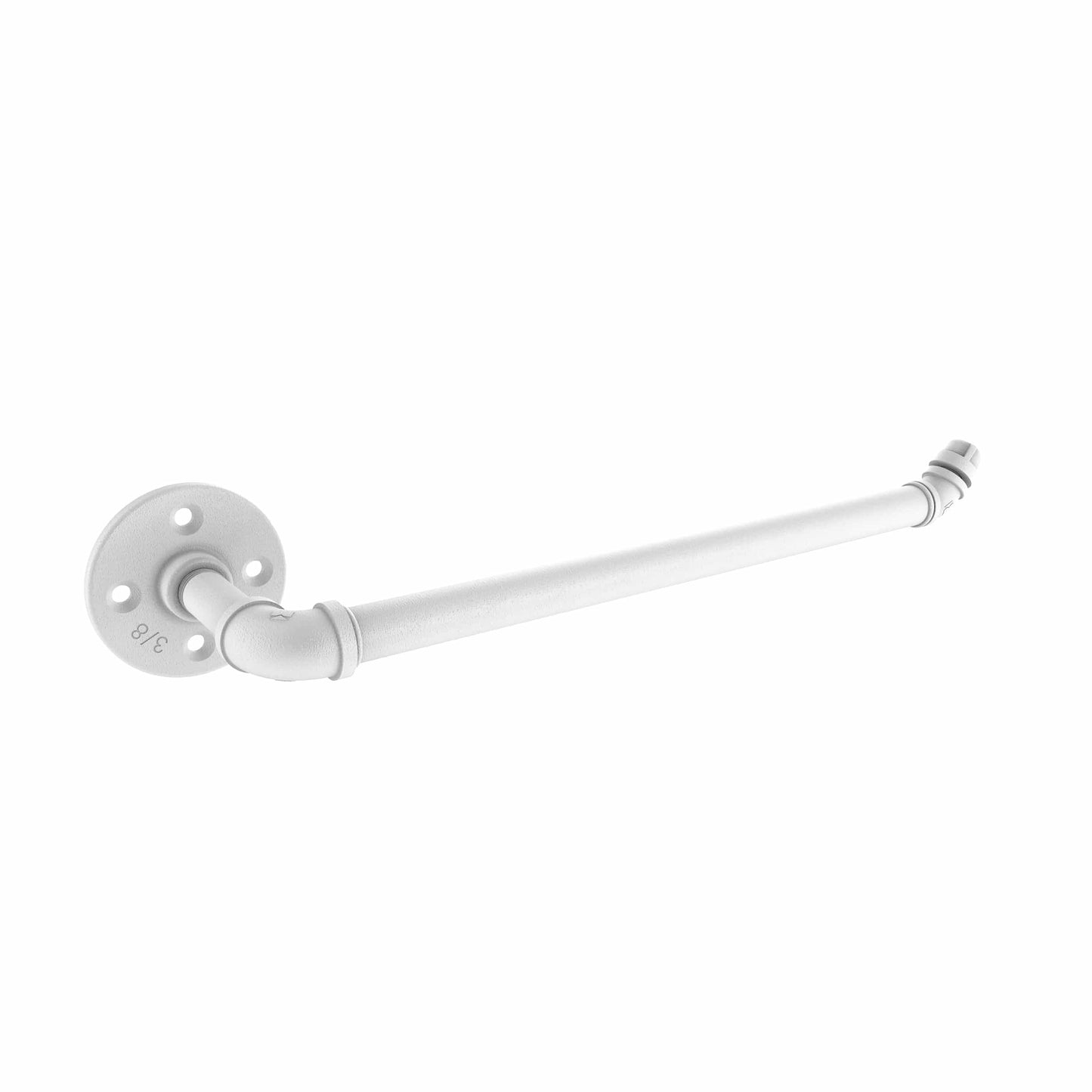  Wall Mounted Paper Towel Holder, Matt White Finish alt 0