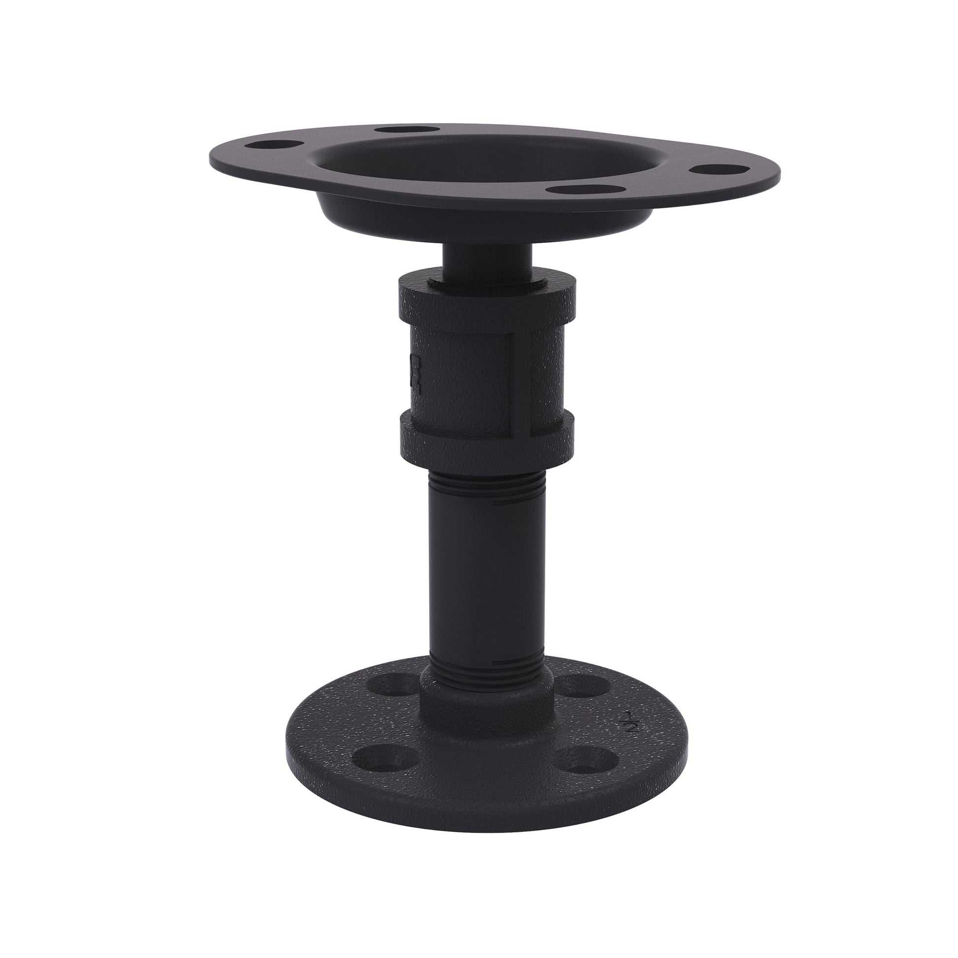  Vanity Top Toothbrush Holder, Matt Black Finish alt 0