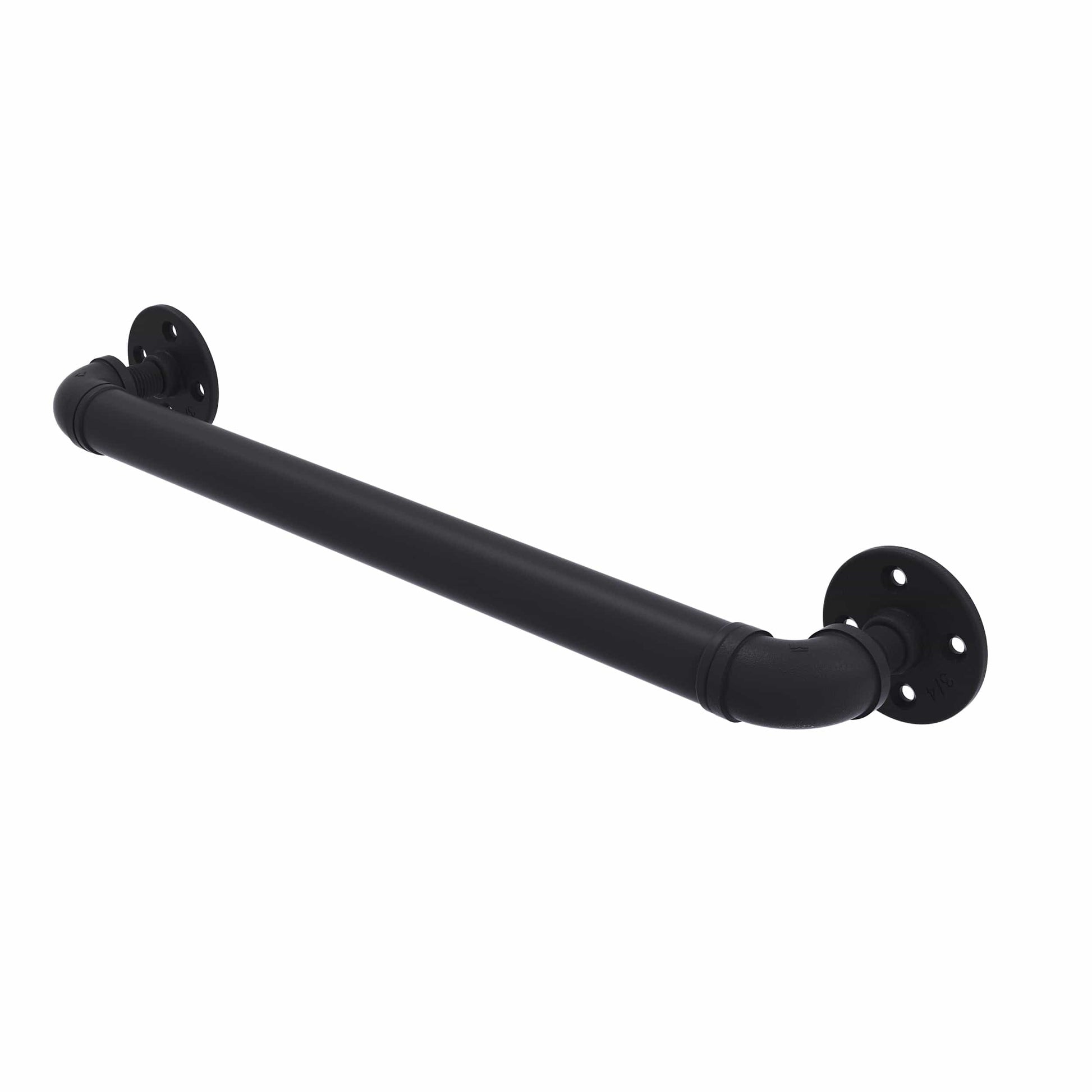  16" Grab Bar, Matt Black Finish alt 0