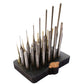 27 pc Gunsmith Steel & Brass Roll Pin Spring Punch Set with Bench Block  alt 0