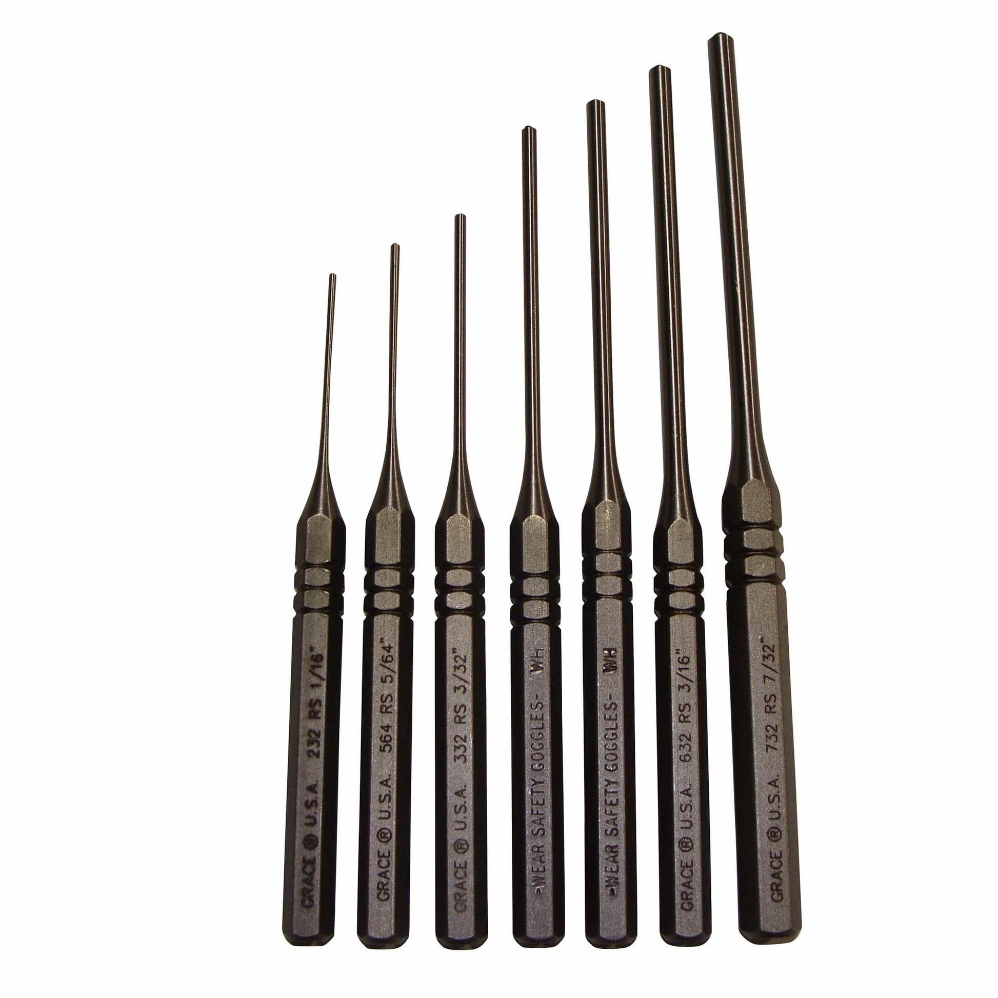 Grace Tools Steel Roll Spring Punch Set | Woodcraft