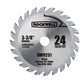 Versacut 3 3/8" 24T Carbide-tipped Blade alt 0