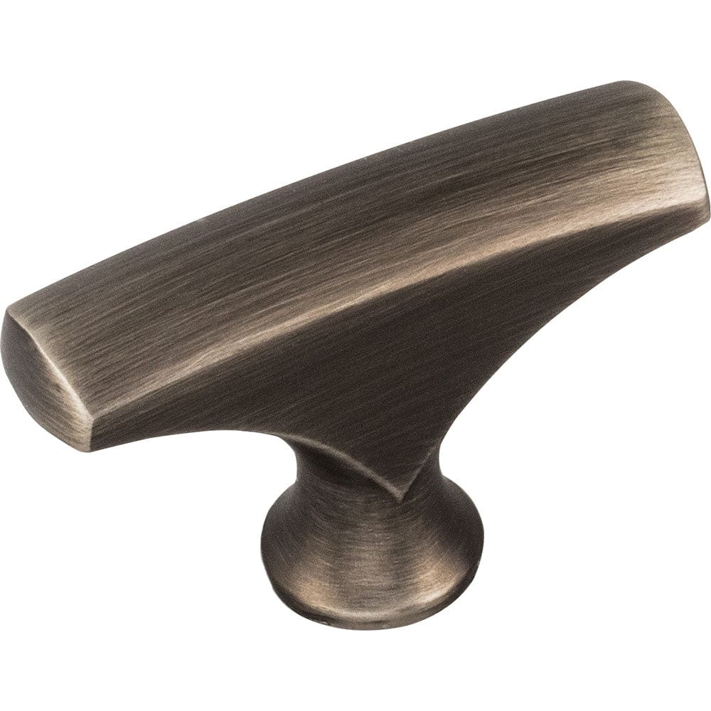  Zinc Die Cast Cabinet Knob, 1-5/8" Diameter  Brushed Pewter alt 0