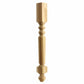 Turned leg, Style 106, 34.5"H  - Red Oak alt 0