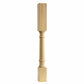Turned post, Style 86, 34.5"H Poplar alt 0