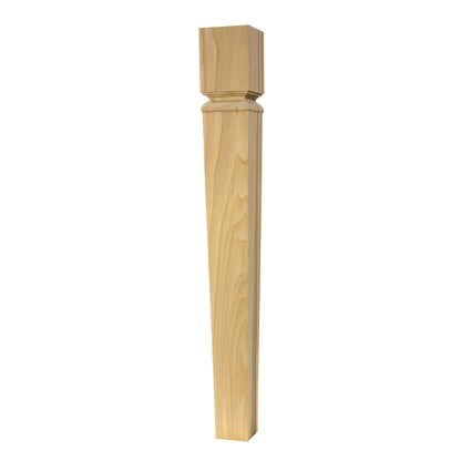 Square leg, Style SQL-G, 40.5"H - Clear Alder alt 0