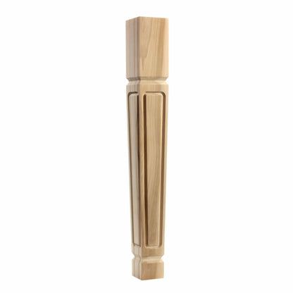 Square leg, Style SQL-B, 40.5"H - Clear Alder alt 0