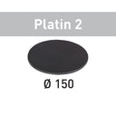 Platin 2 D150 Sandpaper Disc, S400, 15 Pack alt 0
