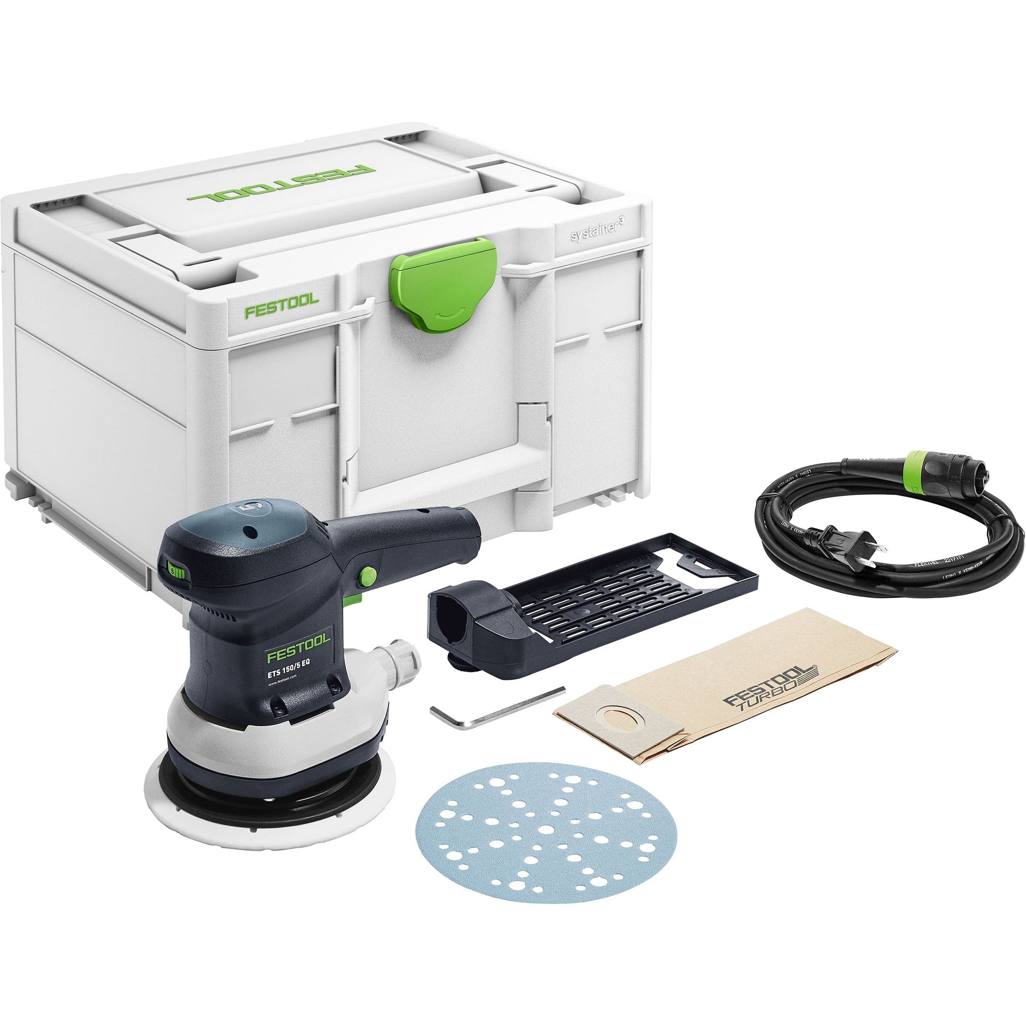 ETS 150/5 EQ-Plus Sander in Systainer
