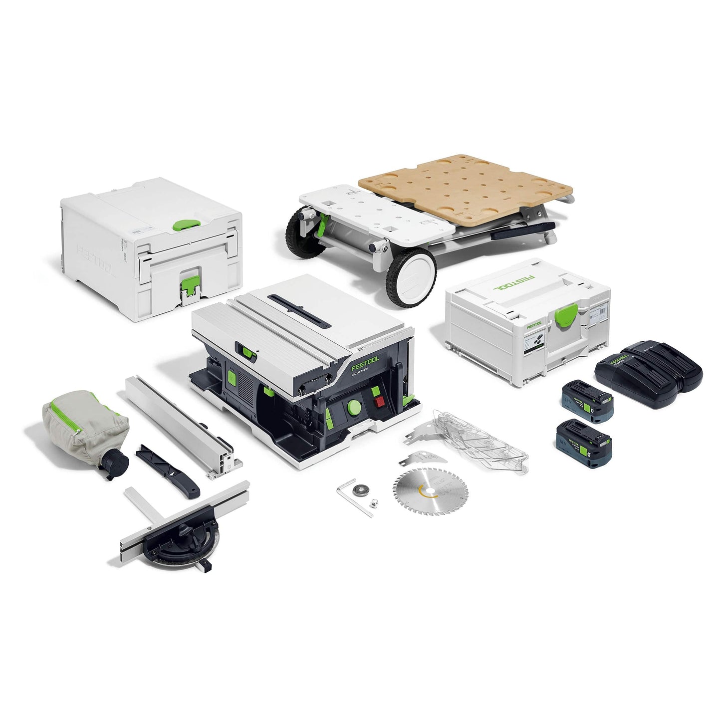 CSC SYS 50 EBI-Set Cordless Table Saw alt 0