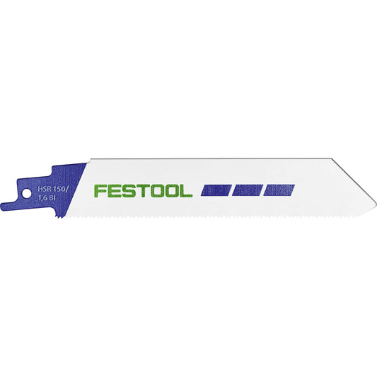 HSR 150/1.6 BI/5 Metal Reciprocating Saw Blade – 5 Pack alt 0
