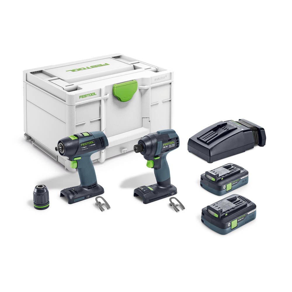TID 18 HPC 4.0 Impact Driver and Drill Set