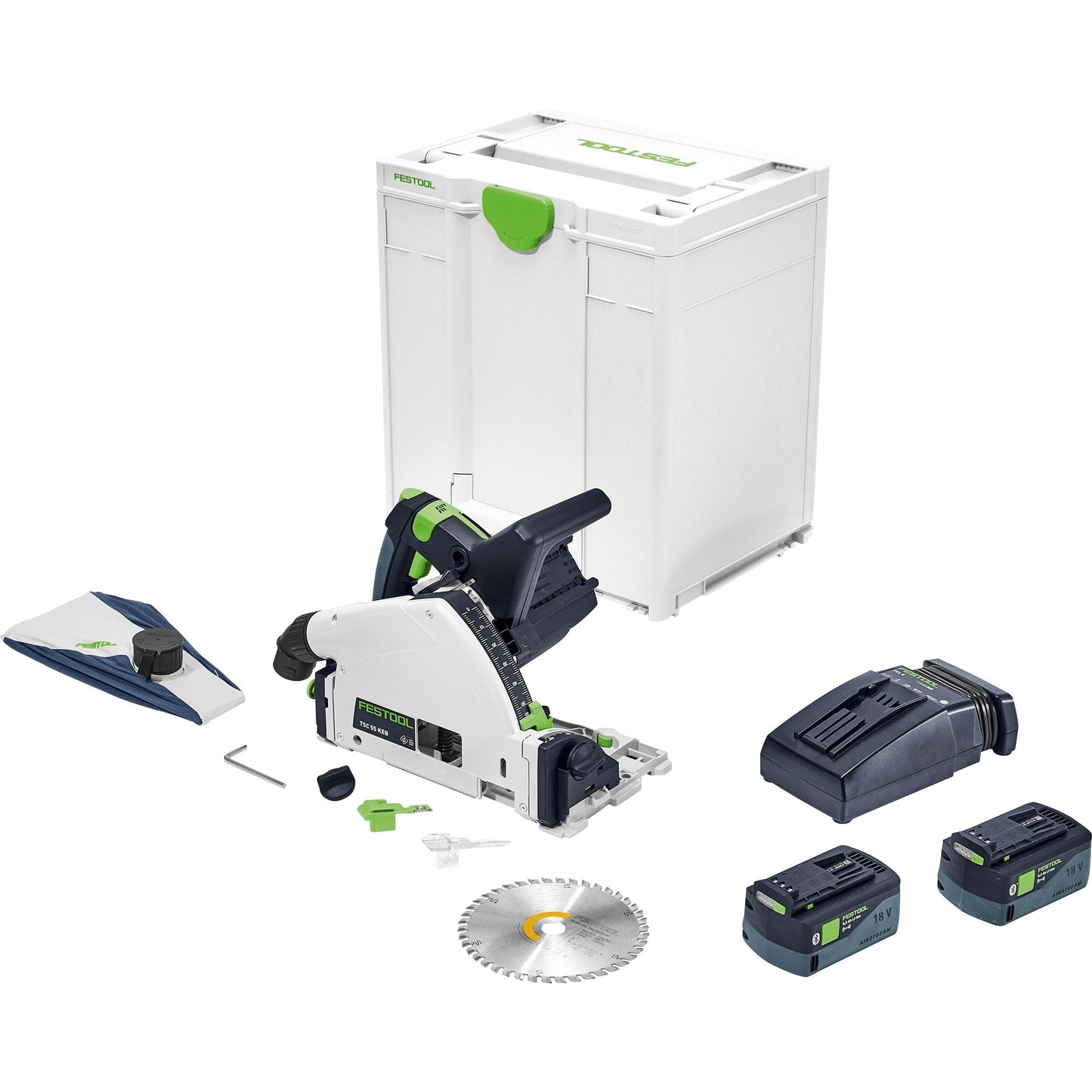 Cordless Track Saw TSC 55 5,2 KEBI-F-Plus alt 0