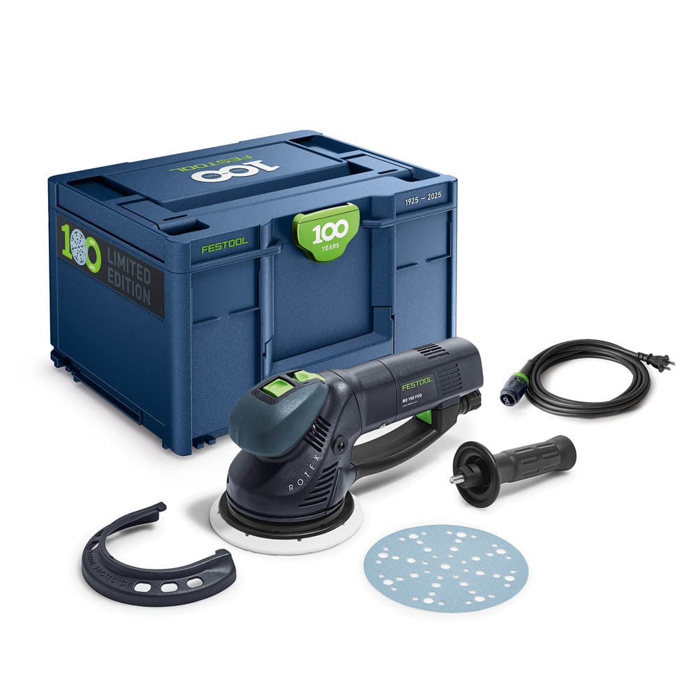 Rotex RO 150 FEQ-Plus Sander in 100-Year Anniversary Systainer