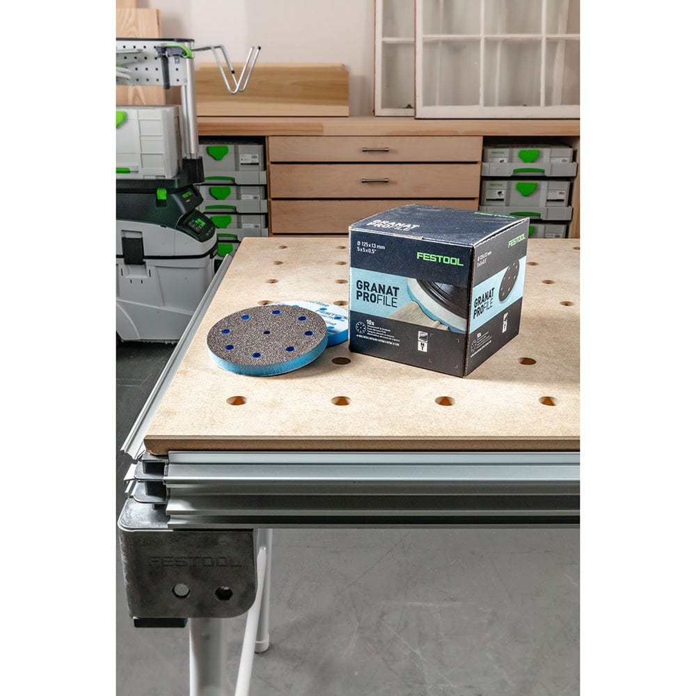 Granat PROfile Foam Abrasive Disc - D125 Super Fine Grit - 10 Pack