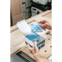 Granat PROfile Foam Abrasive Sheet - 3" x 4" Fine Grit - 10 Pack