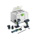 Impact Driver and Drill Set TID 18 Basic‑Set TPC 18/4
