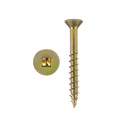 8x1-3/4 FH XT Y Zn Screws 100 pc alt 0
