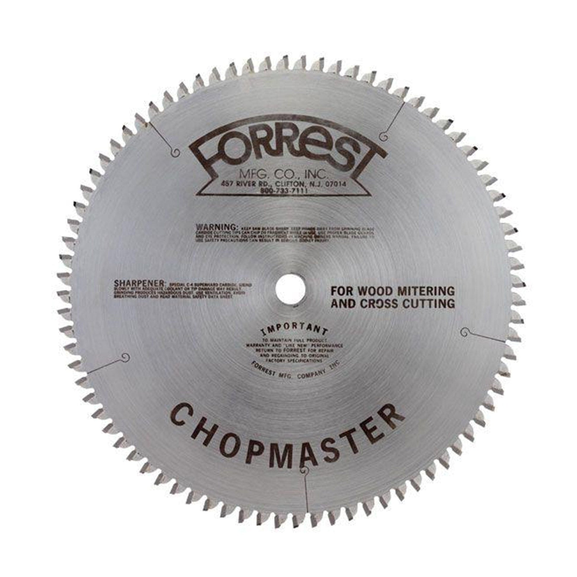 CHOPMASTER SAW BLADE 12" alt 0