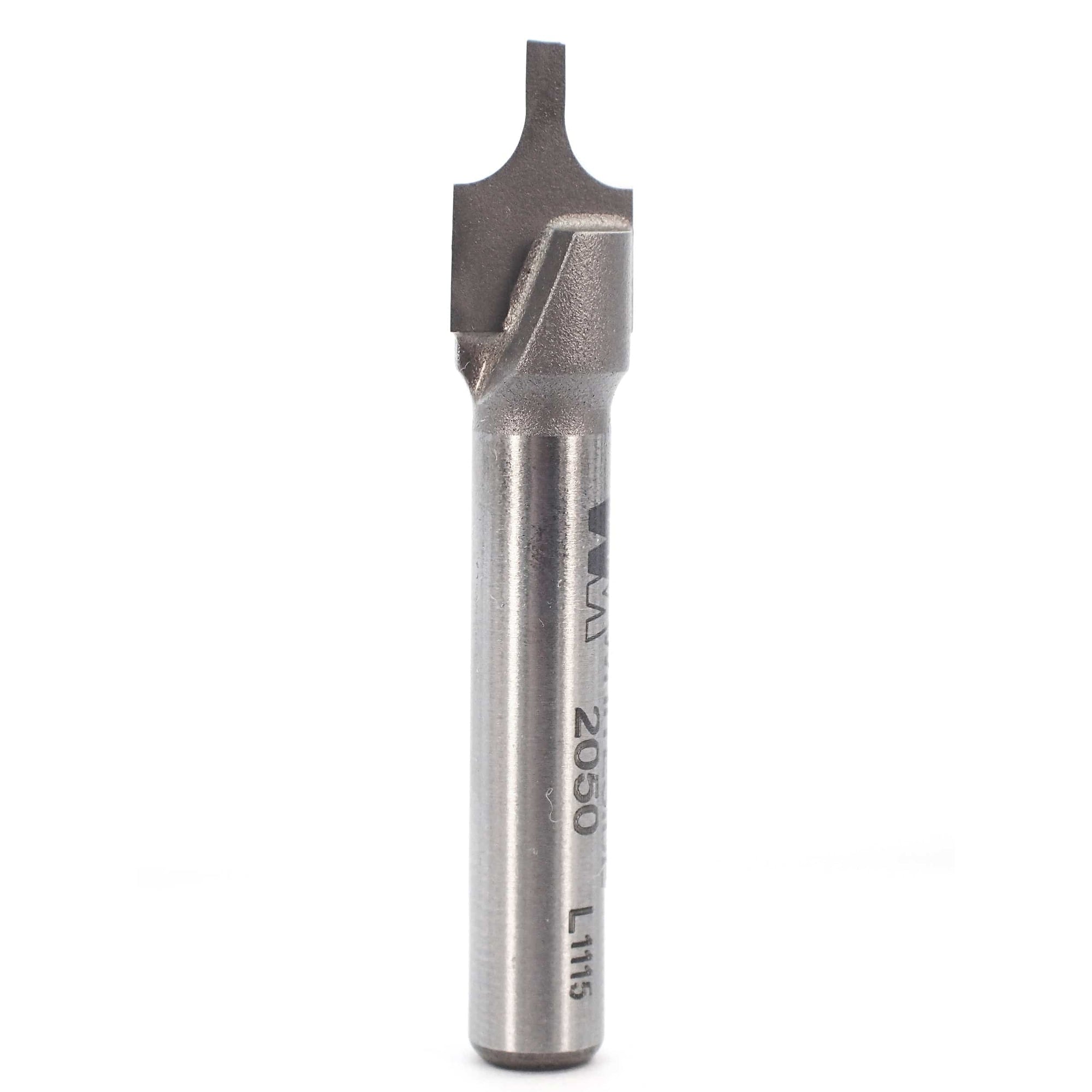 2050 Plunge Roundover Router Bit 1/8" R X 3/8" A X 1/8" B 1/4" C 1-3/4" OL alt 0